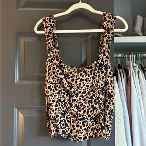 Cheetah print Reformation tank top